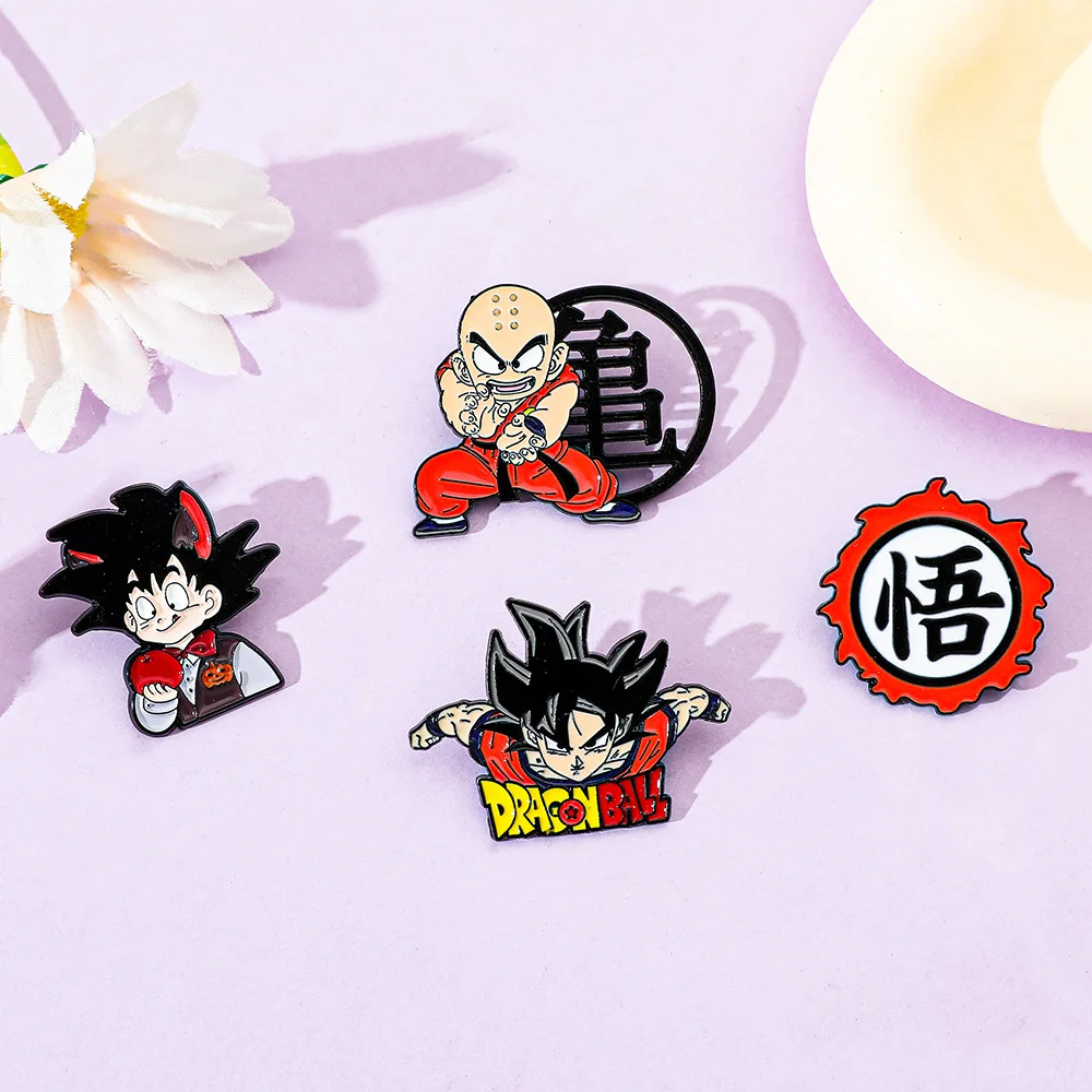 Fashionable Charm Anime Cartoon Character Metal Brooch Pin Back Pack Accessory Clothing Hat Accessory Gift Fans Periphery