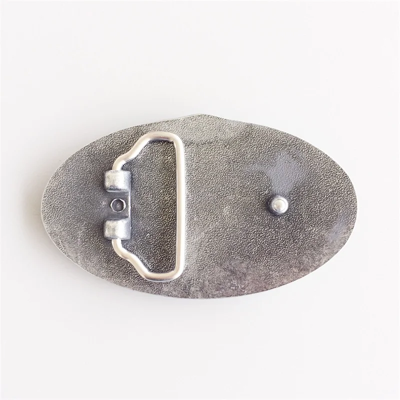 Nowy mikrofon w stylu vintage muzyka owalna klamra paska Gurtelschnalle Boucle de ceinture BUCKLE-MU072AS również dostępny w USA