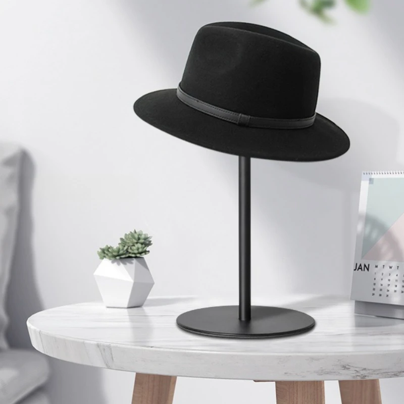 hat-shelf-display-storage-coat-rack-metal-aesthetic-organizer-stand-hanger-modern-standing-clothes-holder-interior-furniture