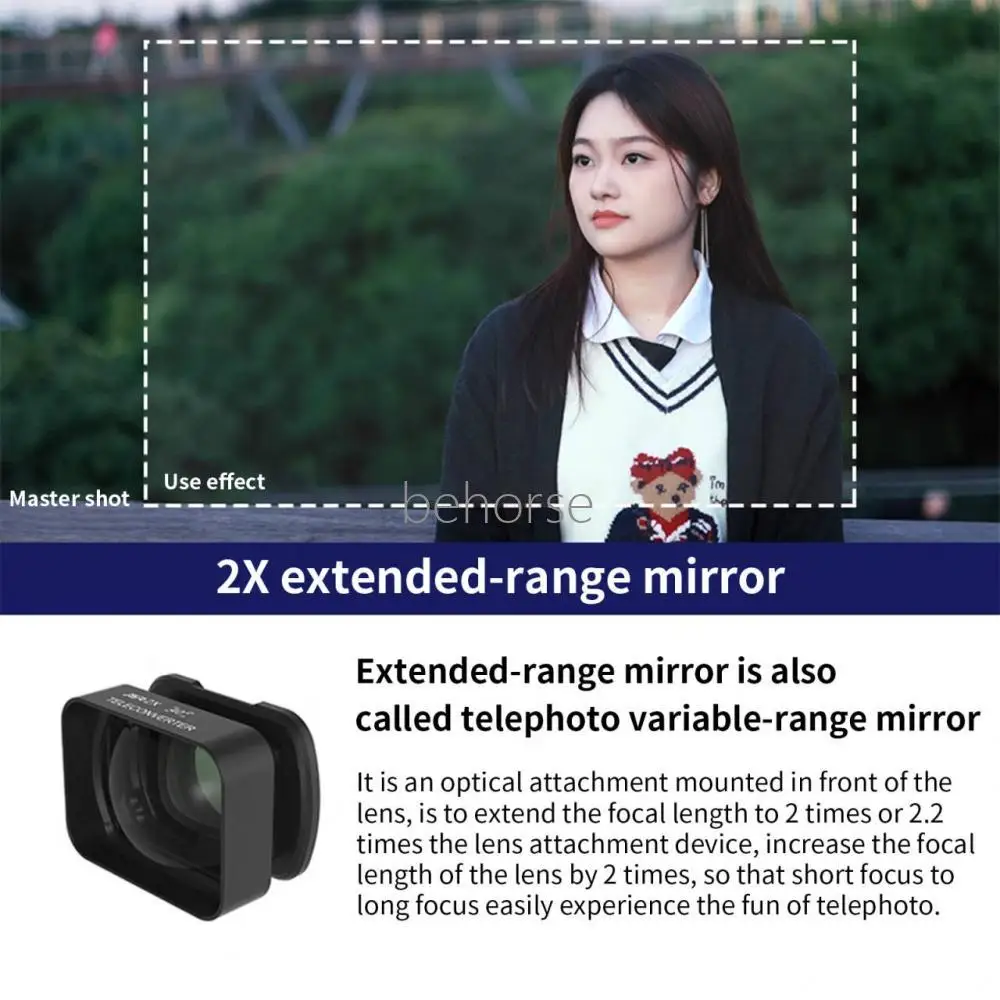 جيب 3 عدسة تصفية 2X المكبر الزجاج 10X مرشحات ماكرو واقية ل DJI Pocket 3 كاميرا يده Gimbal الملحقات