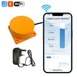 Intelligent Remote Long Distance Check Usage Meter Wifi For Villa Apartments Remote Tank Monitor Level Water LTank Sensor