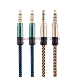 AUX Cable Cord Jack 3.5mm Male Audio Speaker Connector Wire for Headphones Car MP3 MP4 Player