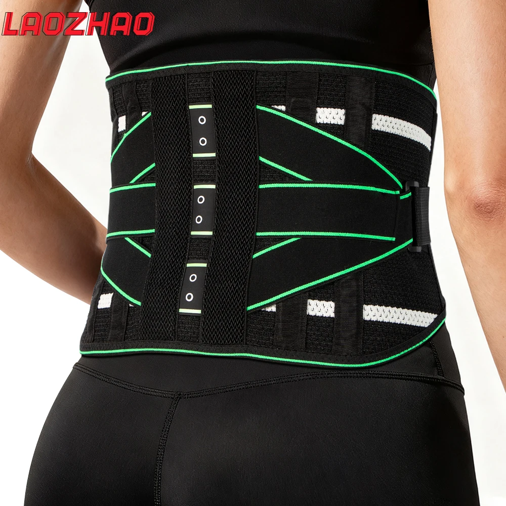 

LAOZHAO Back Brace for Lower Back Pain Relief for Women/Men with Lumbar Pad,Back Support Belt for Heavy Lifting, Sedentariness