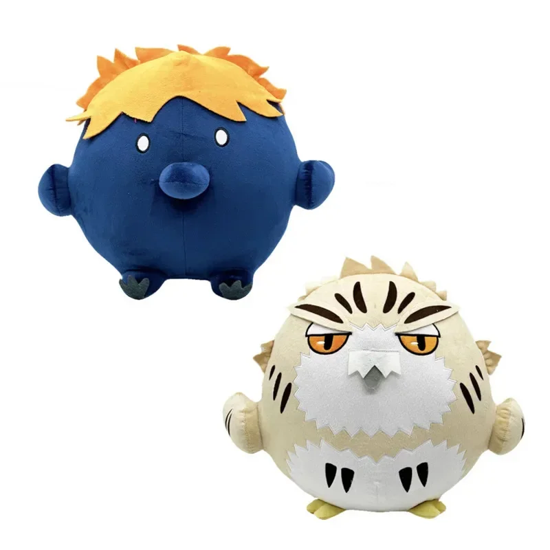 

30cm Haikyuu!! Cartoon Big Plush Dolls Anime Shoyo Hinata Kotaro Bokuto Blue Bird White Owl Plush Toys Christmas Kids Fans Gifts