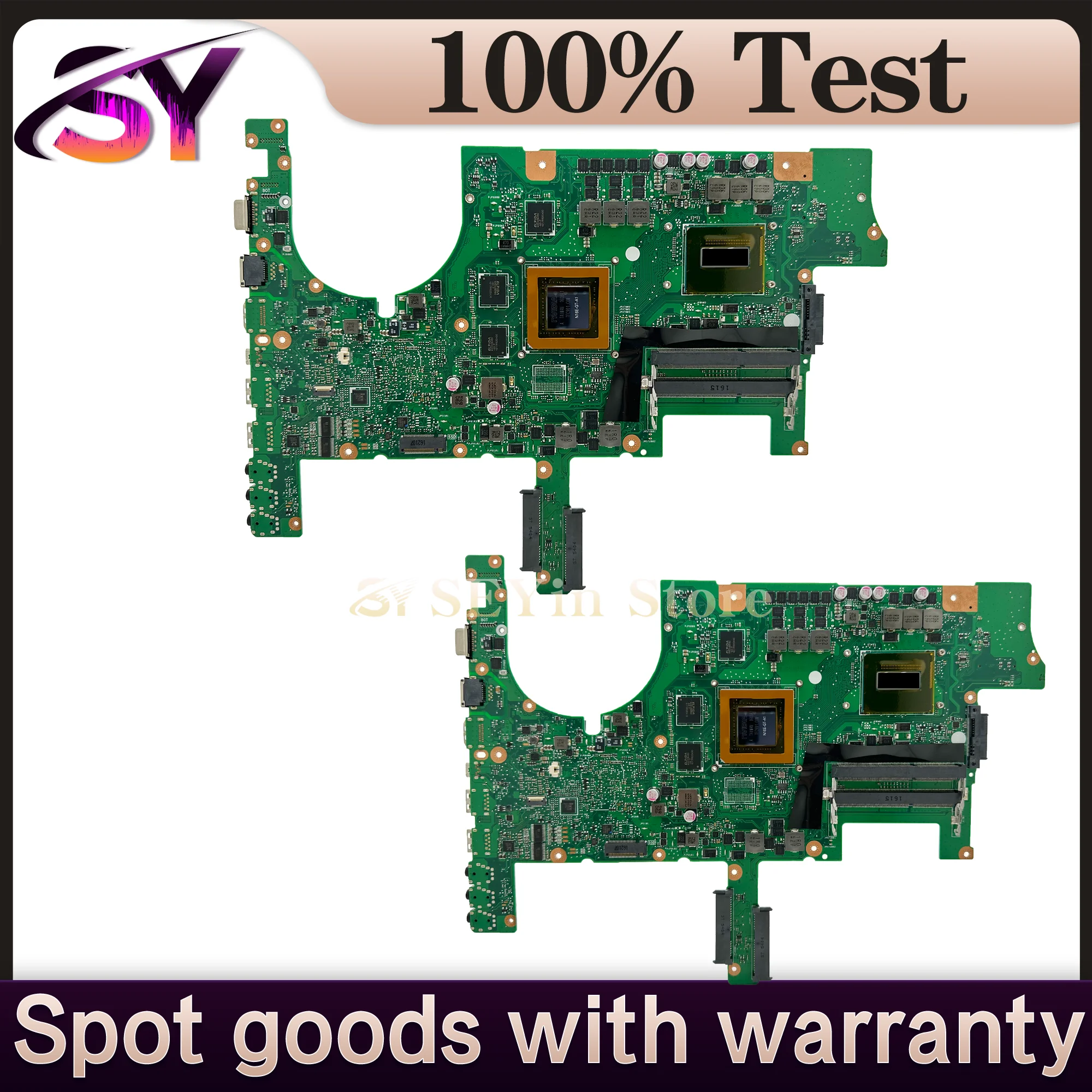 Placa base G751JY para portátil ASUS ROG G751J G751JM G751JL G751JT G751J con procesadores I5-4200H I7-4700H I7-4710H I7-4750H