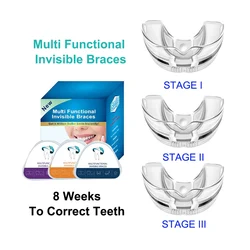 Orthodontic Braces Dental Braces Smile Teeth Alignment Trainer Instanted Silicone Teeth Retainer Mouth Guard Braces Tooth Tray