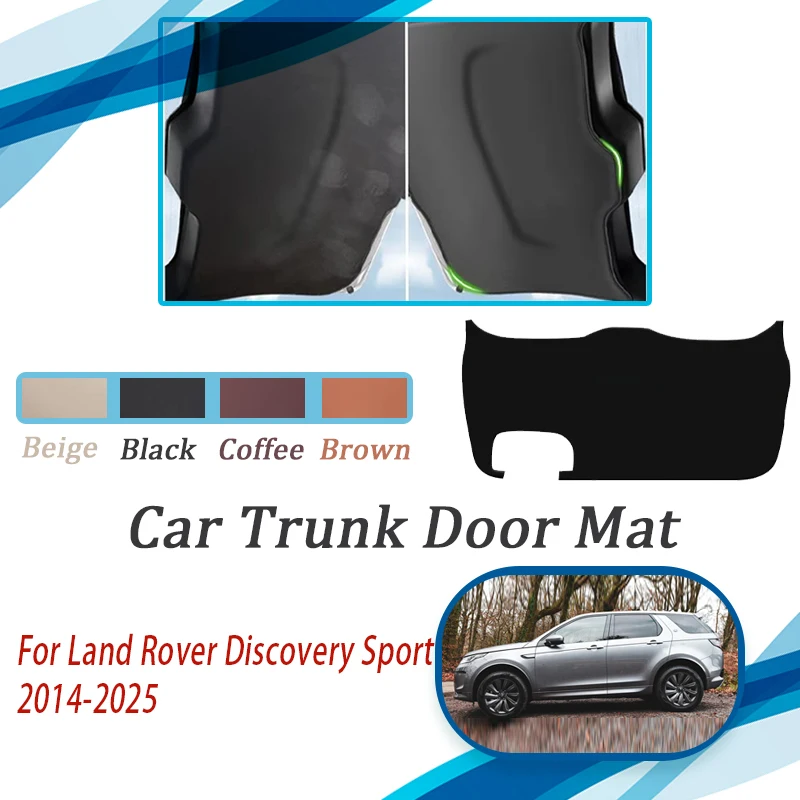 

Car Trunk Tailgate Pads For Land Rover Discovery Sport L550 2014-2025 Leather Cover Cargo Door Mats Boot Carpet Auto Acesssories