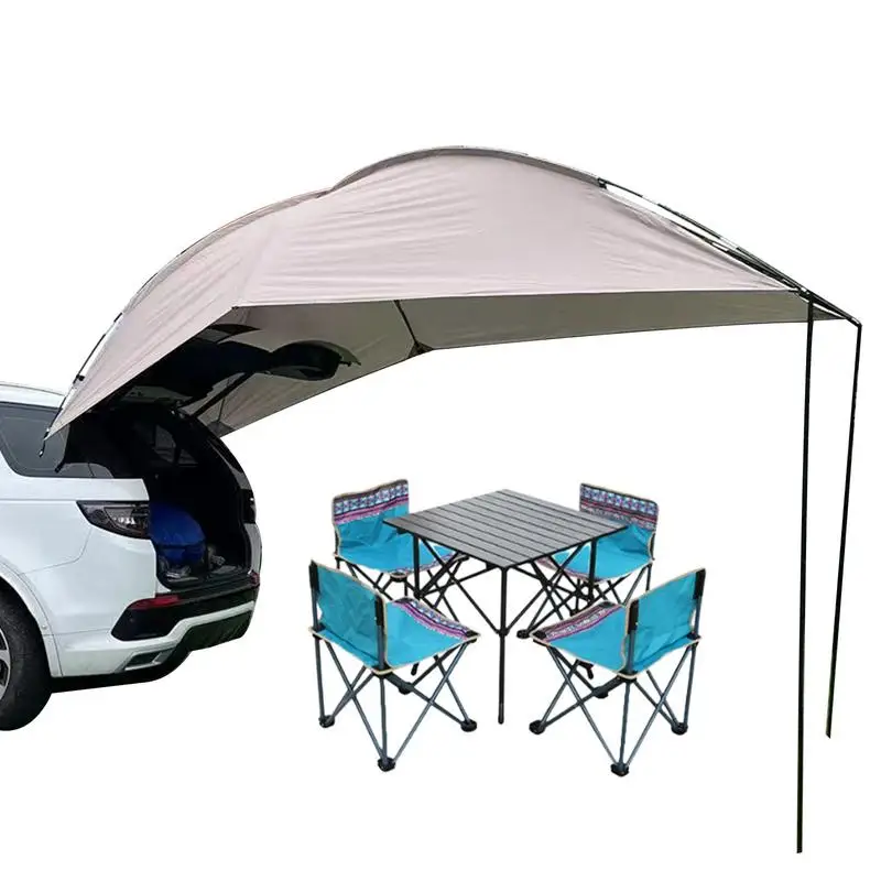 New Car Awning For SUV Car Camping Awning Tent Sun Protection SUV Tailgate Sun Shelter Rainproof Enhances Travel Experience