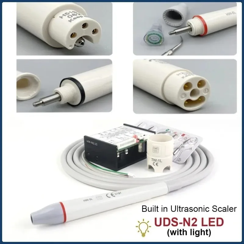 Dental Ultrasonic Scaler N2LED/N3LED HW-3H WD-5L  Suitable Dental Cleaning Whitening  Handpiece Scaling Tips  Dental Instruments