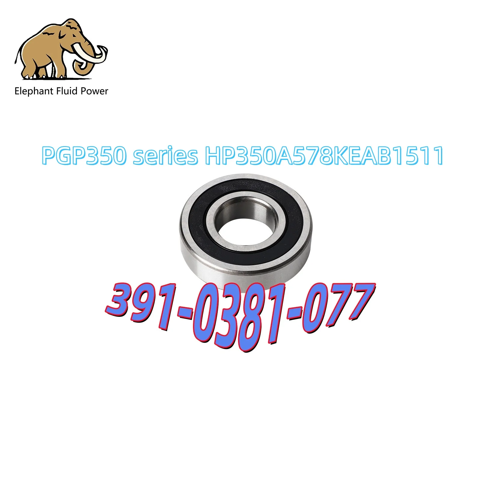 

Подшипник вала гидравлического шестеренного насоса Parker 391-0381-077 серии PGP350 HP350A578KEAB1511 для запасных частей экскаватора