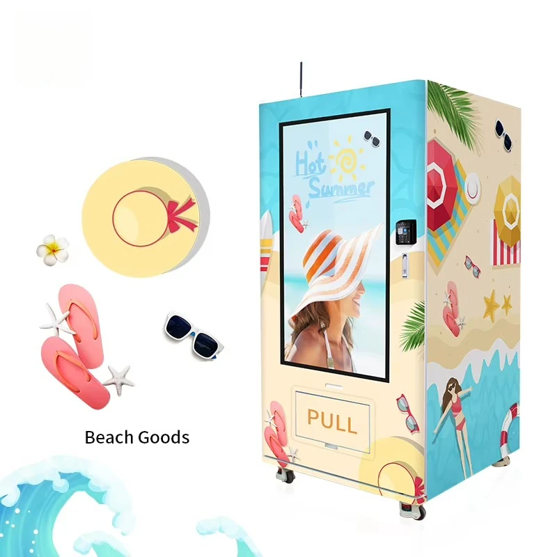 Sticker Energy Drink Vending Machine for Foods and Drinks Cold Beverage Vending Machine
