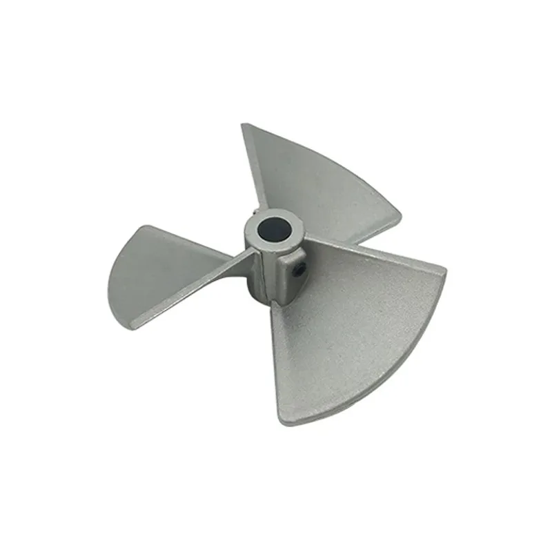 Aluminum Alloy 3-Blade Impeller Pneumatic Mixer Stirring Shaft Three Leaf Dispersion Disc Paddle Blade Wear Resistant Sturdy