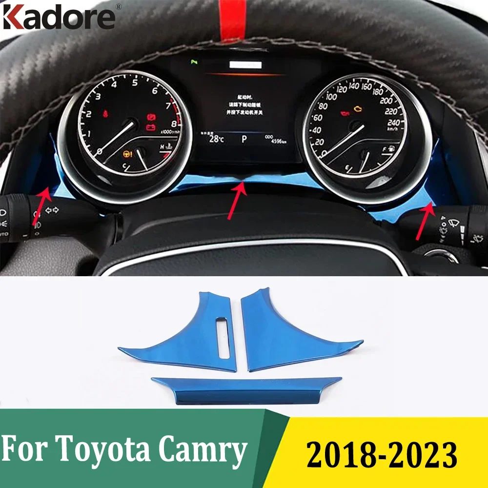 

Для Toyota Camry 2018-2020 2021 2022 2023 автомобильное центральное управление, крышка приборной панели, накладка на приборную панель, наклейка, аксессуары