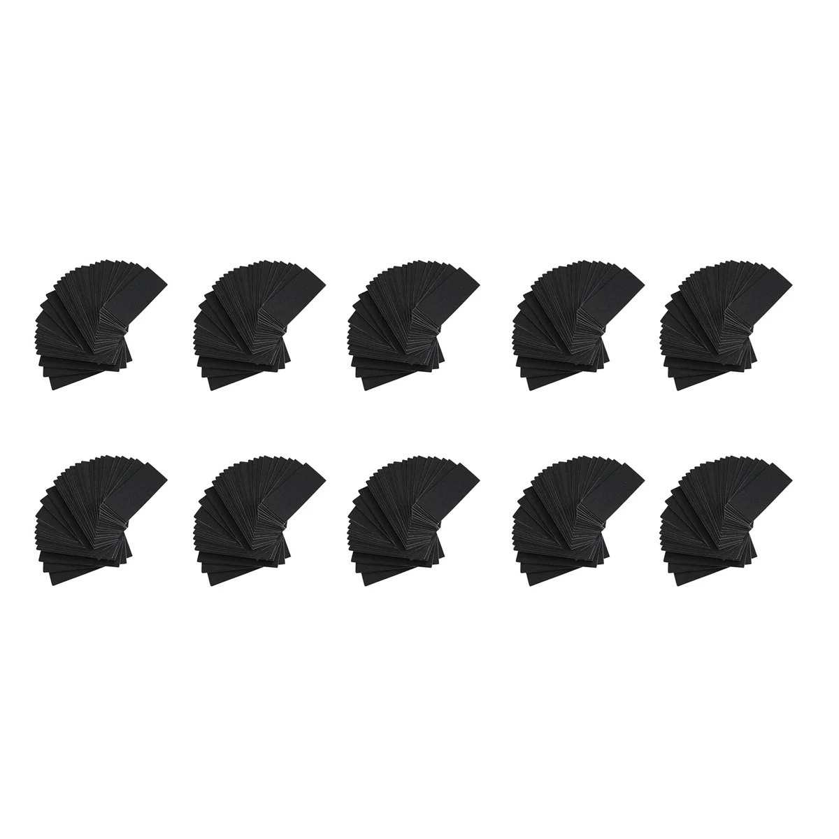 

A44U 240 Pieces Fingerboard Foam Grip Tape Adhesive Foam Tape Black Non Slip Foam Grip Tape for Mini Fingerboards