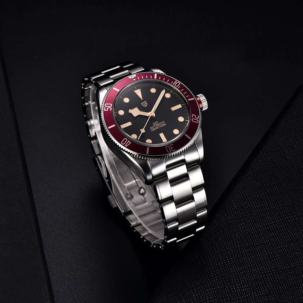 2025 New PAGANI DESIGN V2 Retro Men's Mechanical Watches NH35 Automatic Watch For Man Luxury AR Sapphire Mirror Luminous Clock view 3