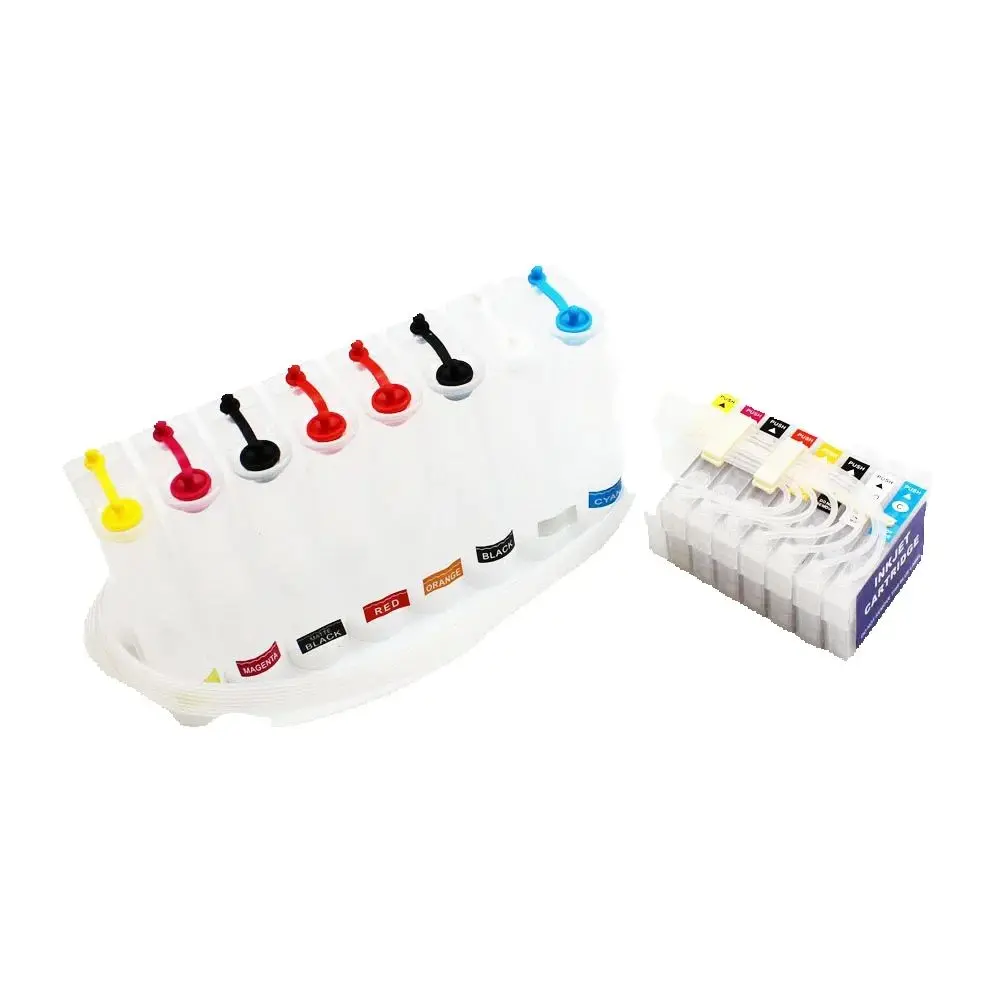 

Система непрерывной подачи чернил T324 T3240-T3249 с чипом ARC для принтера Epson SureColor P400