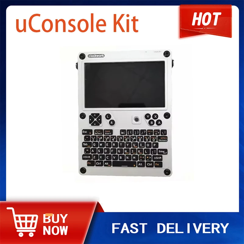 uConsole Kit ClockworkPi V3.14 Mainboard Fantasy Console for Indie Game Developers and Bedroom Programmers Raspberry Pi CM4 Lite