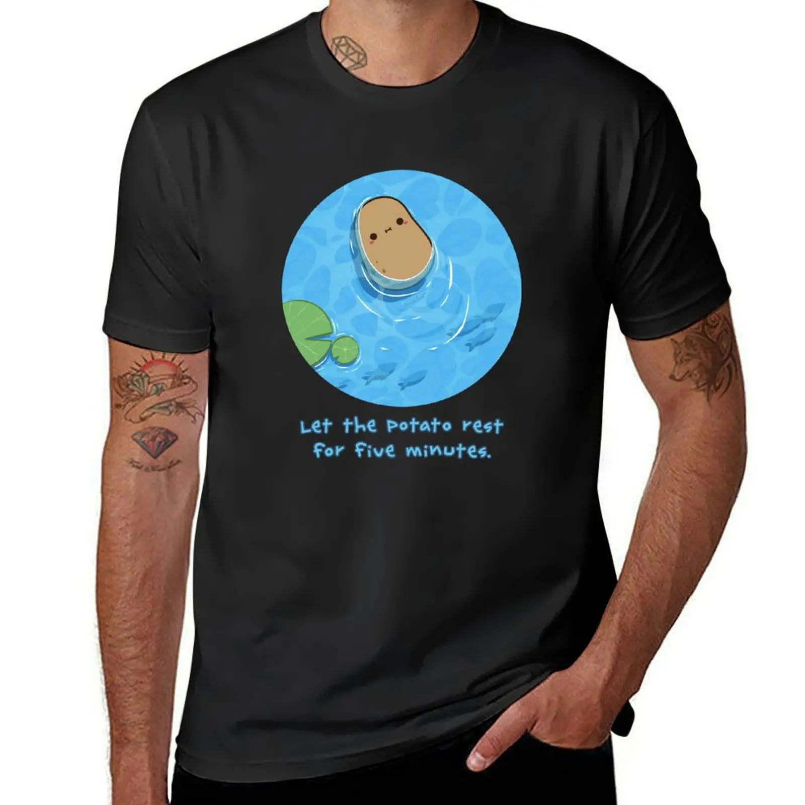 

Cute Potato must rest T-Shirt Blouse heavyweights big and tall t shirts for men