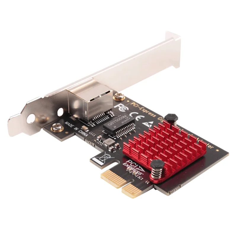 

Ежедневная распродажа 4X PCIE-карта Гигабитная сетевая карта 10/100/1000 Мбит/с RJ45 Проводная сетевая карта Сетевой адаптер PCI-E LAN-карта