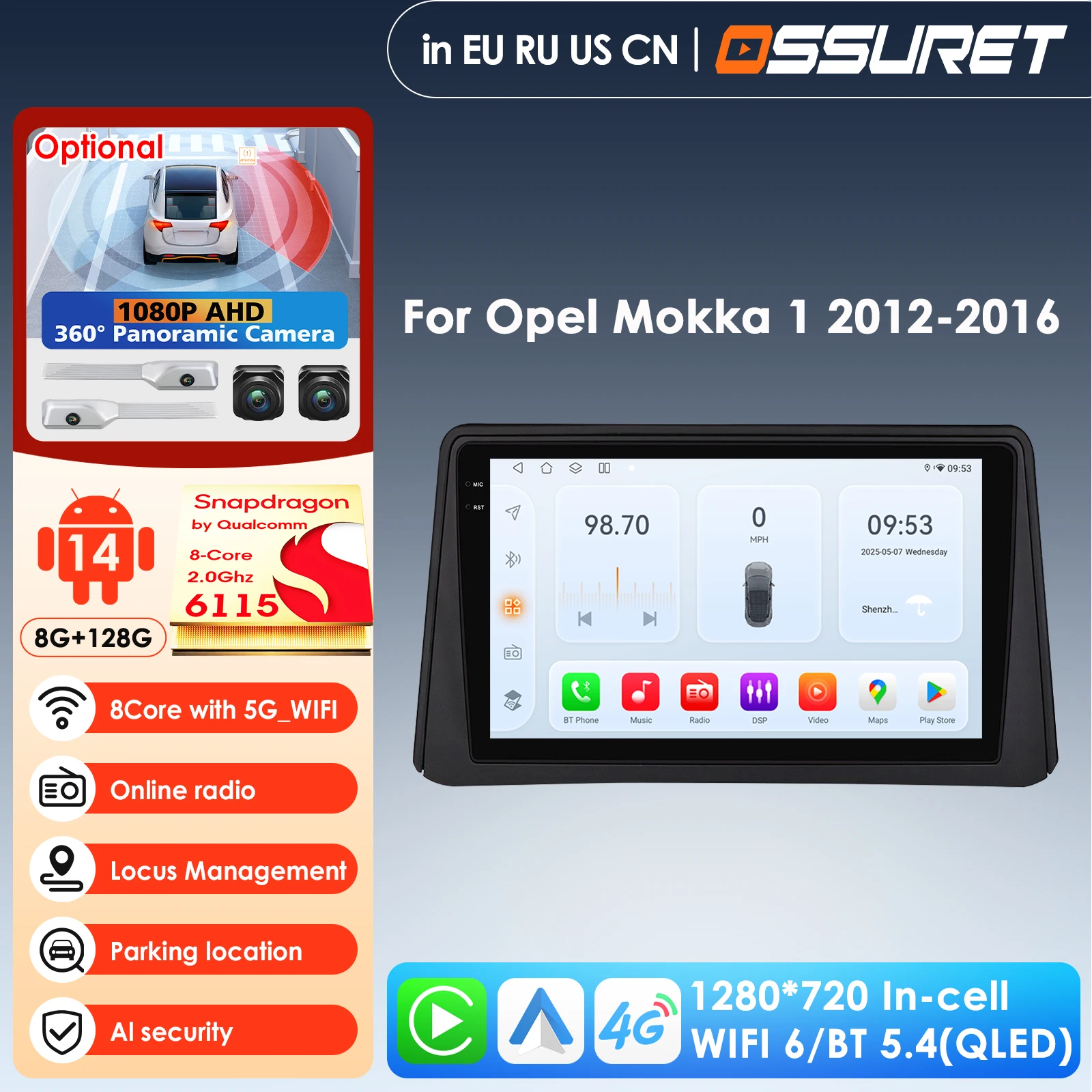 9‘’ Car Intelligent…