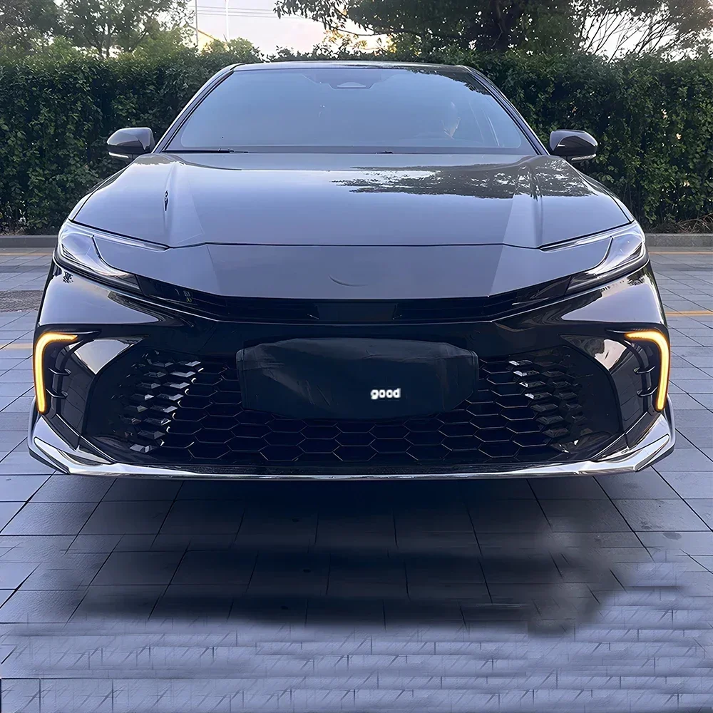 

For Toyota Camry 2024 Front Bumper Fog Lights Assembly Upgrade LED Dynamic Car Daytime Running Lights Plug and Play Accessories