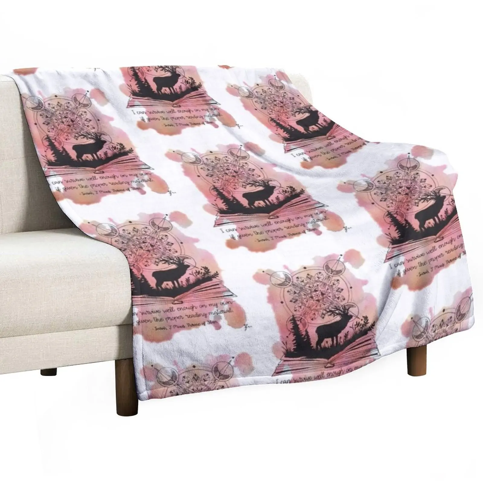 

New ToG Quote (SJM Art Collection) Throw Blanket Stuffeds Quilt Decorative Sofas Blankets