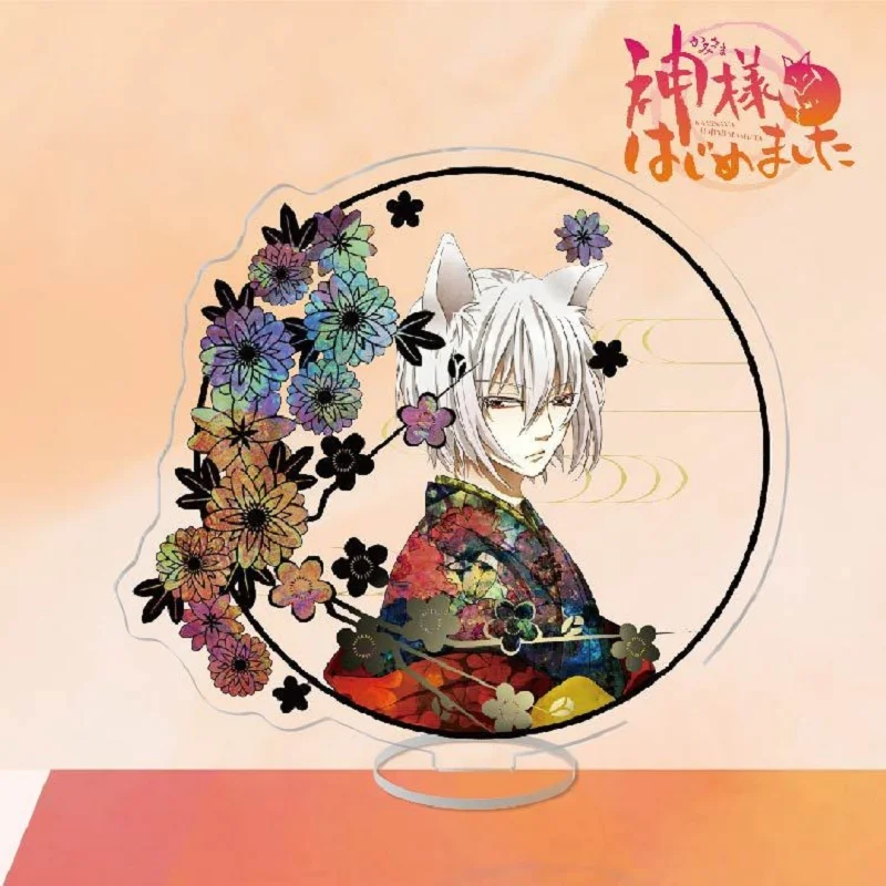 Japan Anime Kamisama Kiss Figures Momozono Nanami Tomoe Acrylic Standing Sign Model Plate Desk Decor Prop Fans Collection Gift