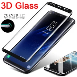 3D HD Full Curved Tempered Glass For Samsung Galaxy S8 S9 Plus Note 9 8 S6 S7 Edge Protective Glass Screen Protector S8 S9 Film