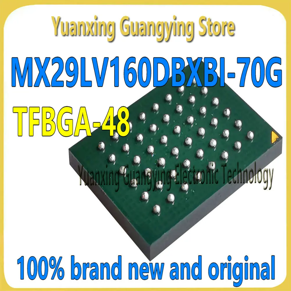 (1 piece) MX29LV160DBXBI-70G 29LV160DBXBI-70G 16 Mbit Parallel NOR Flash Memory Chipset 100% Brand New