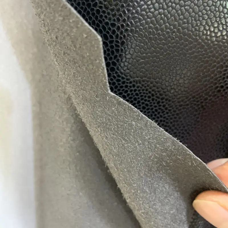 High-quality Imitation Football Pattern Microfiber Synthetic Leather Materials