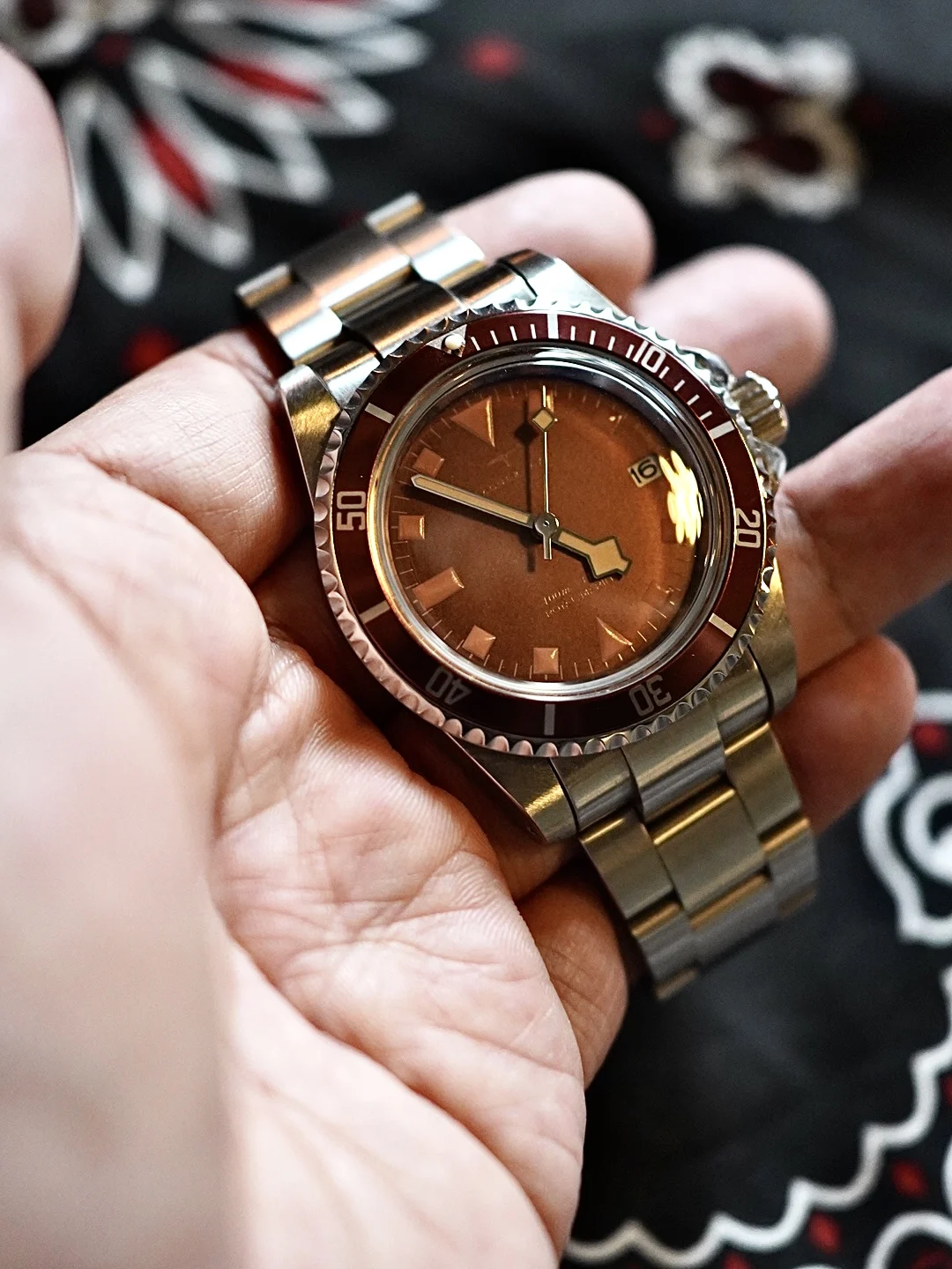 DAGGER-AX ساعة غواص رجالية 40 ملم ساعة يد ميكانيكية أوتوماتيكية 10 بار مقاومة للماء C3 مرآة ياقوت مضيئة NH35 حافة سيراميك