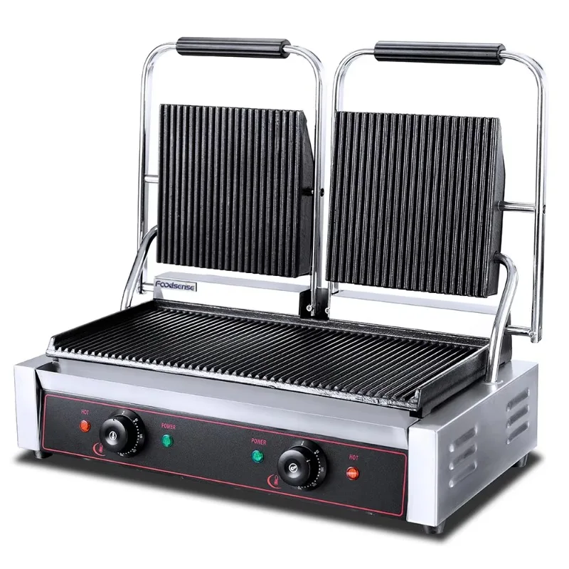 Commercial High Quality Breakfast Electric Grill Panini Grill for Sale