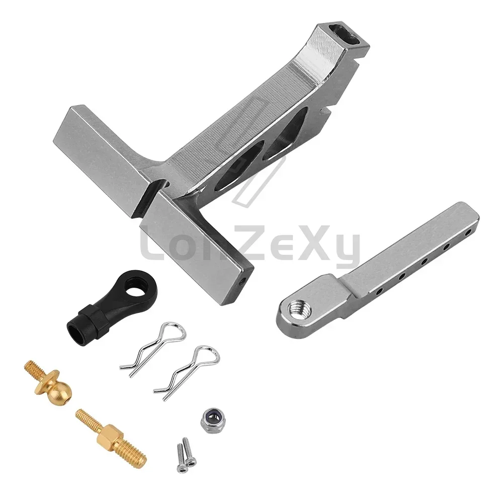 Aluminum Alloy Drop Hitch Receiver for 1/24 RC Crawler Car Axial SCX24 Metal Upgrade Part 5 Colors Options