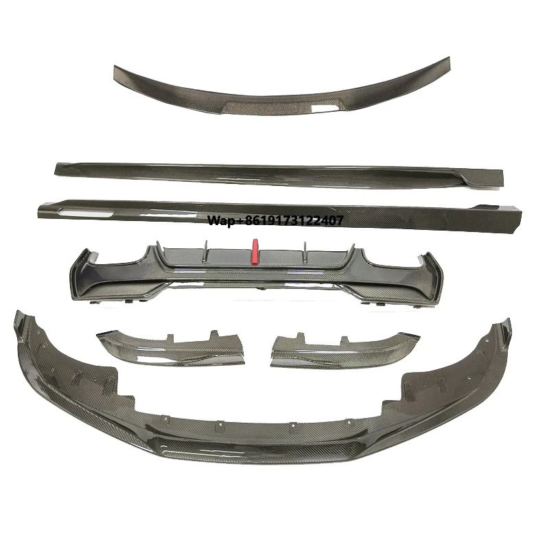 

G22 425i 430i Carbon Fiber Front Lip Side Skirt Diffuser Body Parts Body Kits for 4 Series 2020-2023