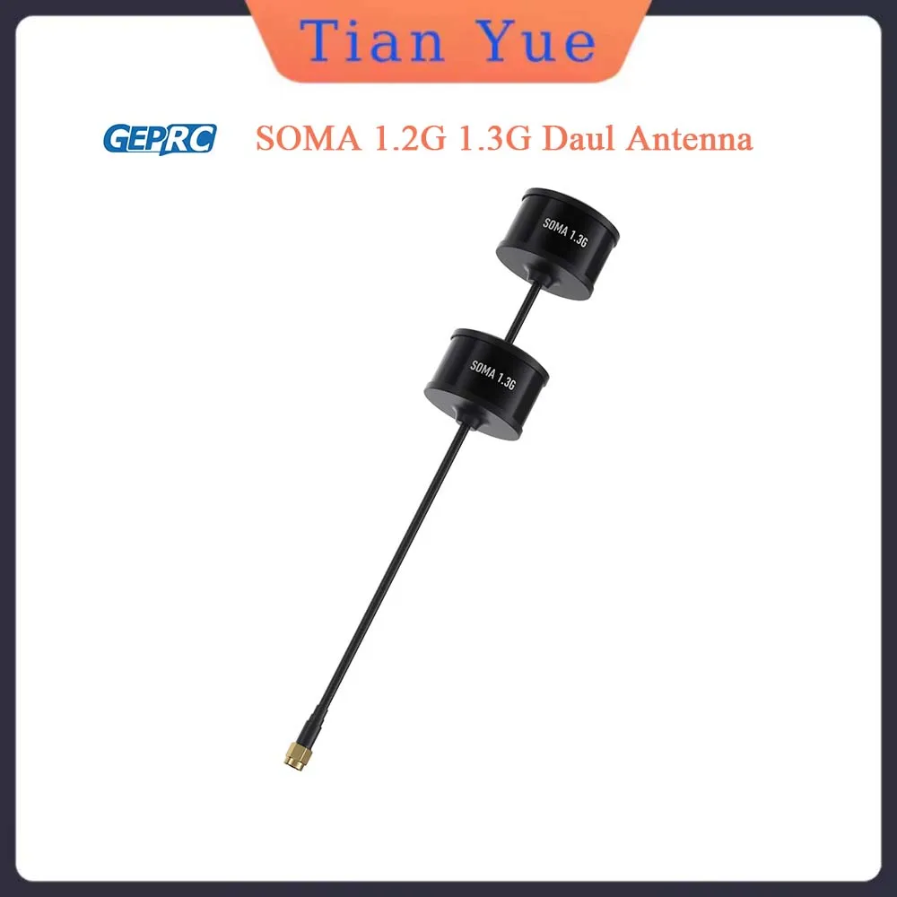 

GEPRC SOMA 1.2G 1.3G ДВОЙНАЯ антенна 1,29 ГГц Высокочастотный дальний FPV DIY RC Квадрокоптер Фристайл Дрон Запасные части