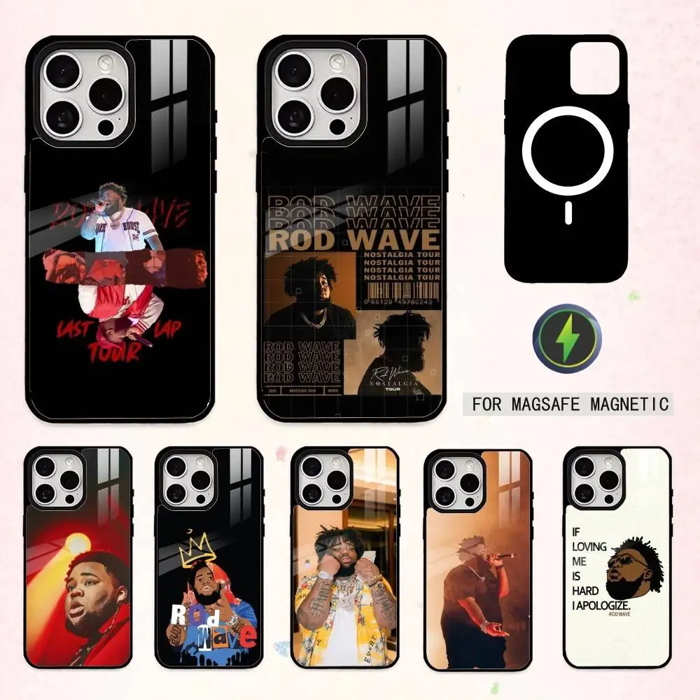 

25 R-Rod W-Wave Rapper Phone Case For iPhone17,16,15,14,13,12,11 Plus,Pro Max Magnetic For Magsafe Wireless Charging