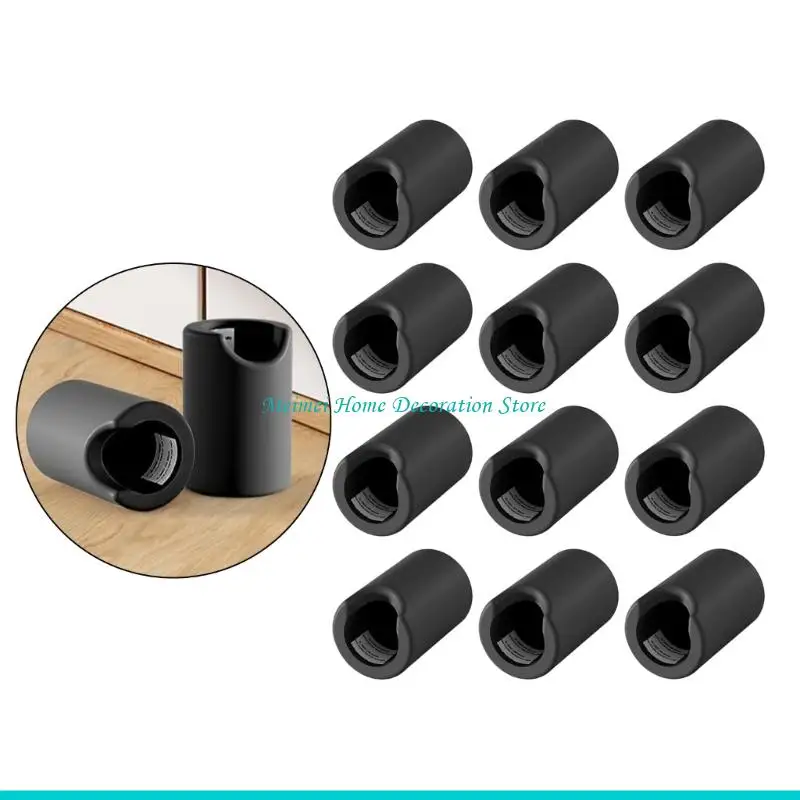 H7BF 12 Piece Baby Proof Silicone Edges Protectors Bumper Pads for Tables & Drawers