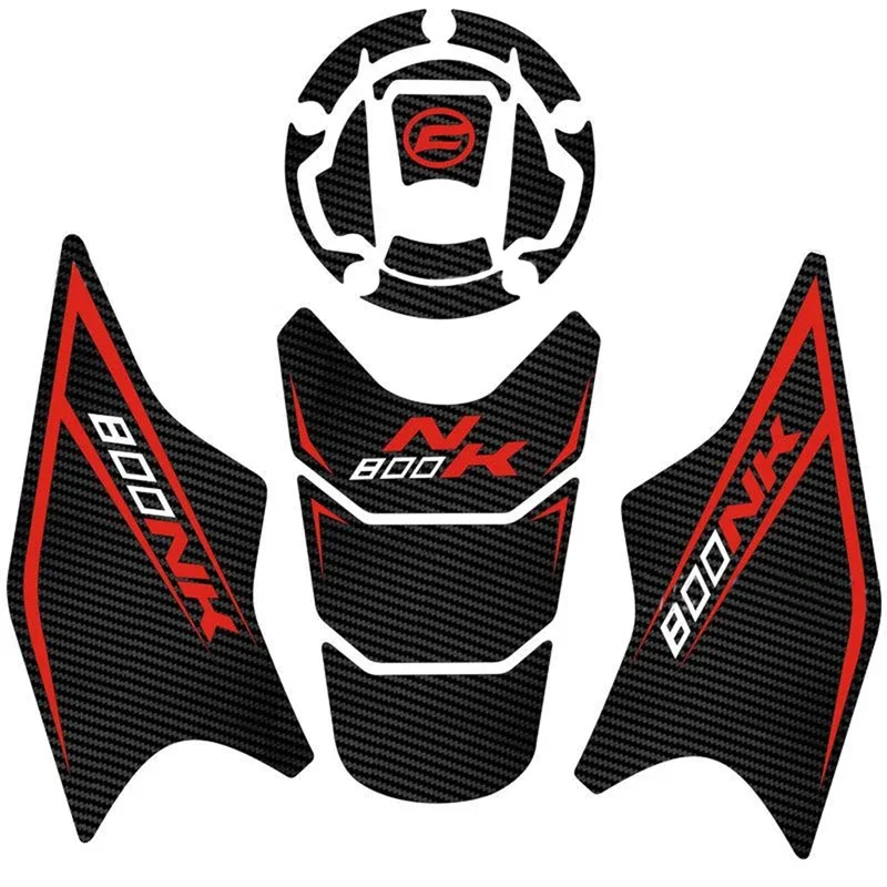 Motorcycle Anti Slip Fuel Oil Tank Cap Pad Side Knee Grip Decal Protector Sticker Pads FOR CFMOTO CF800NK CF 800 NK 800NK 2023