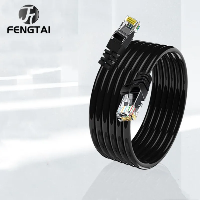 Cat 6 Ethernet Cable Cat6 High Speed Flat Gigabit UTP RJ45 LAN Cable Network Cable 20m 30m 50m Patch Code for Router Ethernet