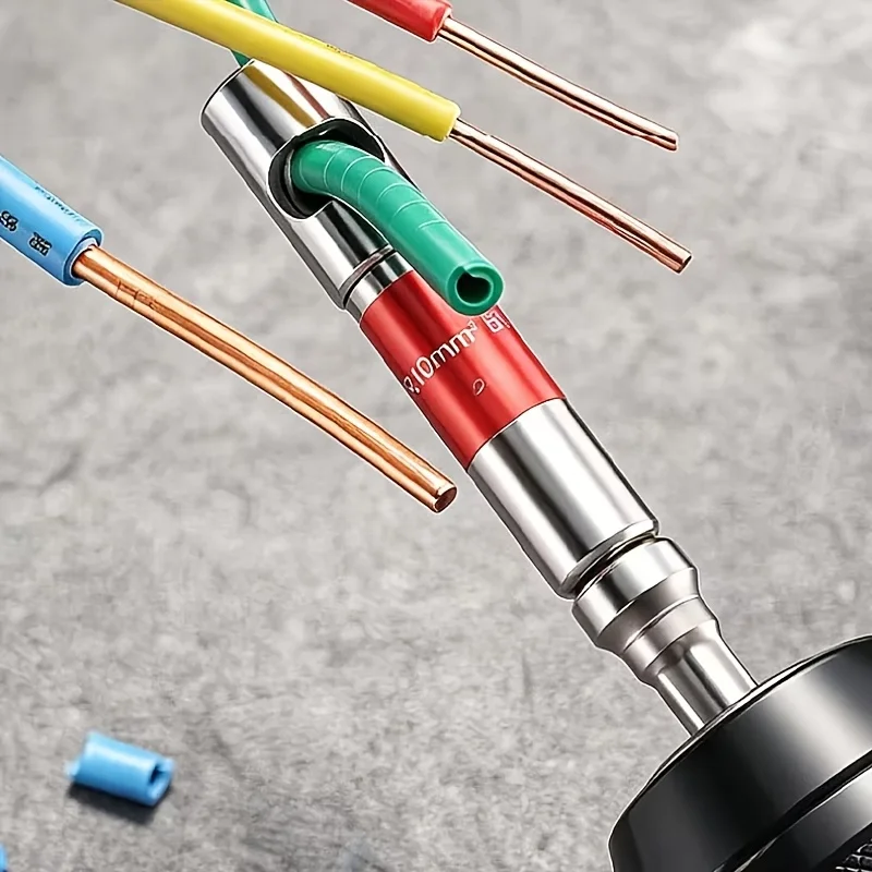 Hexagonal Handle Electrician Quick Wire Stripper for 16-120mm² Cables Cold Rolled Steel Electrical Cable Stripping Tool