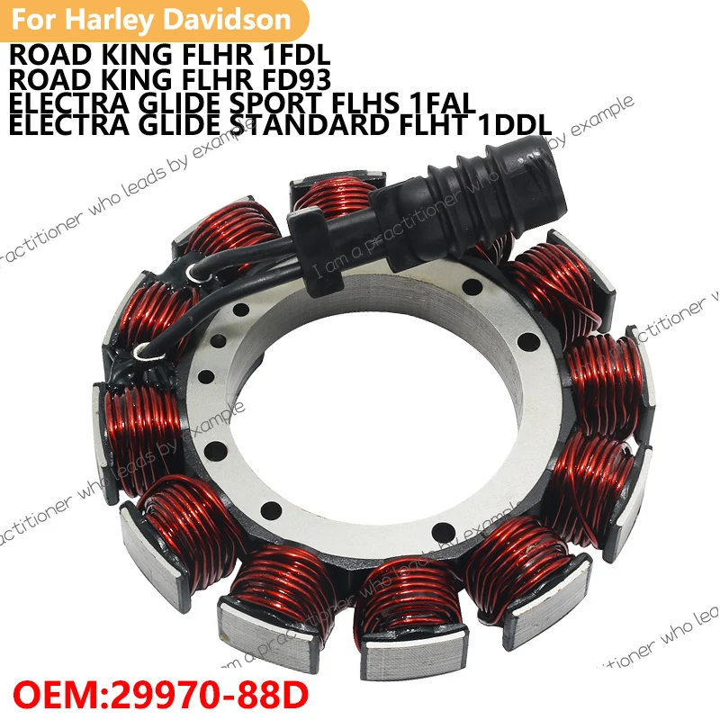 29970-88D Ignition Stator Coil For Harley Davidson ROAD KING FLHR 1FDL FD93 FLHS 1FAL FLHT 1DDL FLHTC 1DJL FLHTCU 1DPL FLHTP