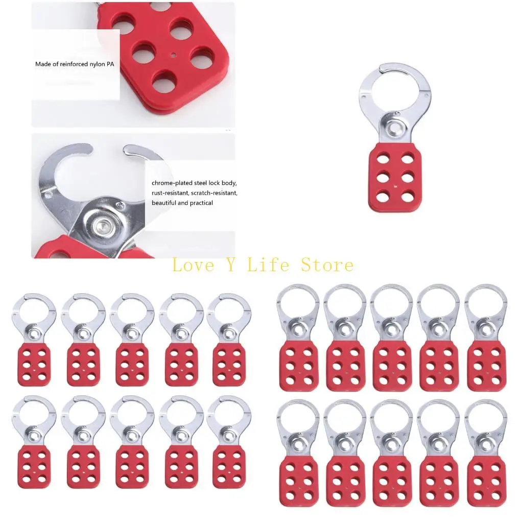 

L74C Quickly Install Plastic Security Clasps For Cabinets Drawers Weatherproofed Requires Without Special Tool