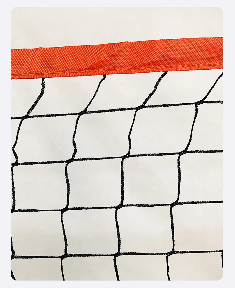 Special badminton net park for competition carries detachable volleyball net, storage type, mobile, foldable and portable.