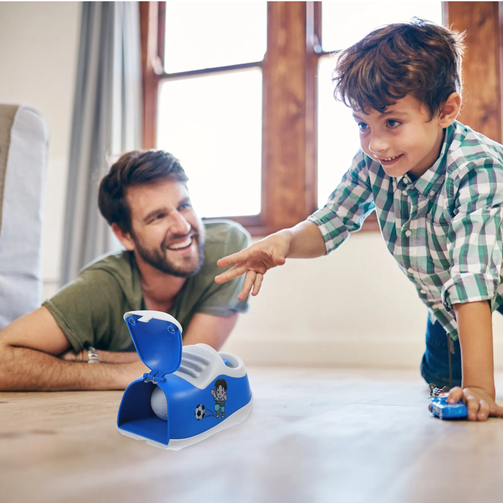 Baby Catapult Car Toy Sliding Shoe Vehicle Game for Toddlers Kids Early Learning Birthday Gift - view 6