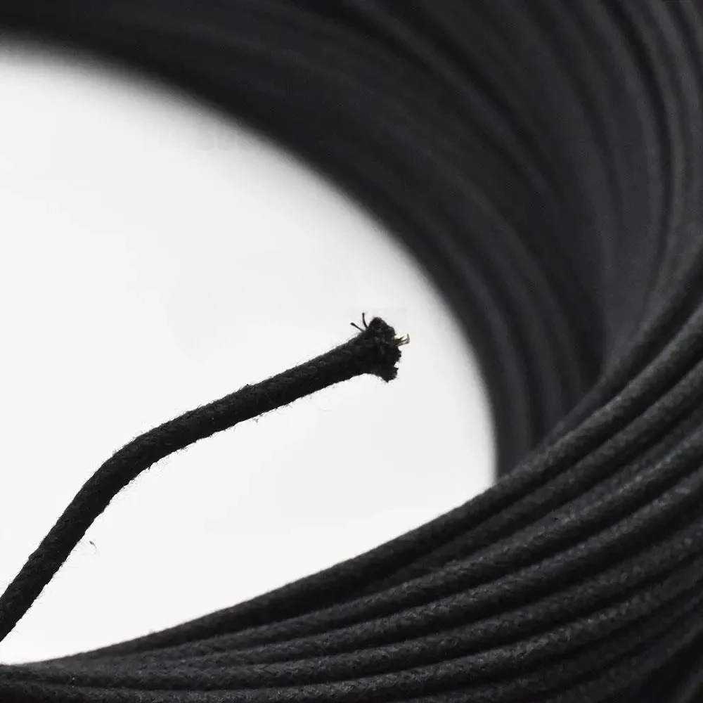 30M Guitar Pickup Cloth Covered Pre-tinned 7-strand Pushback Vintage-style Guitar Wire Guitar Parts Instrument Cable