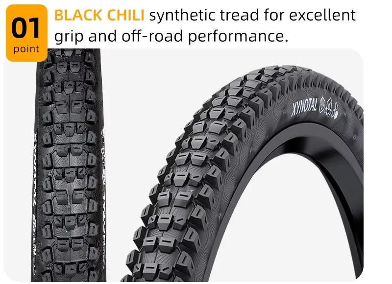 Continental Faltreifen Xynotal Trail, MTB DH Offroad XC Enduro AM, 27,5/29 x 2,4 – Detail 7
