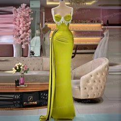 Colorful Sequined Evening Dresses Woman's Sleeveless Sparkling Spaghetti Strap Mermaid Prom Growns Sweetheart Fashion Vestidos