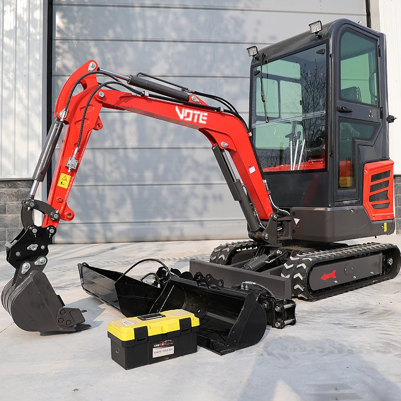 Cheap Mini Excavator 1ton New Crawler Digger Mini Excavator Machine 1800 kg Multifunction Mini Excavator for Sale customized