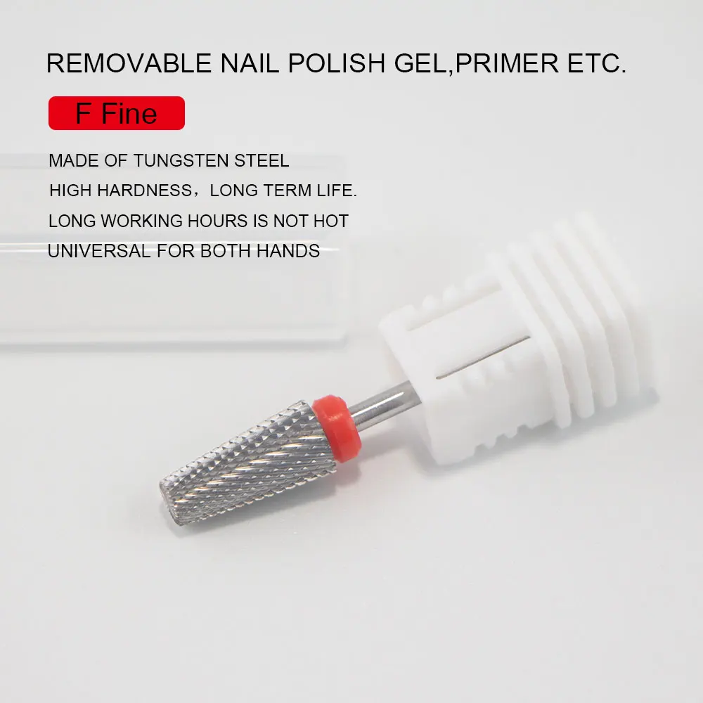 Tungsten Steel Nail Drill Bits Milling Cutter For Remove Nail gel Diamond Drill Bits For Remove Dead Skin Burrs Bits