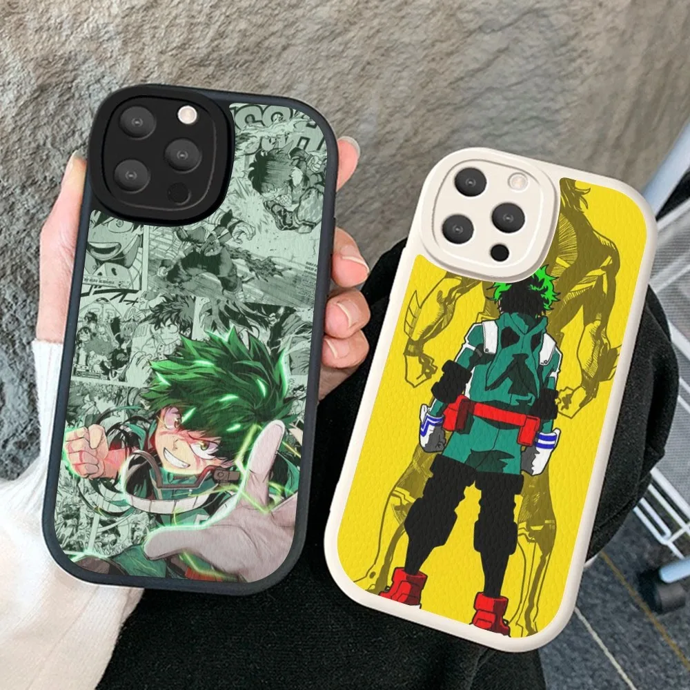 

My Hero Academia Phone Case Hard Leather For iPhone 14 13 12 Mini 11 14 Pro Max Xs X Xr 7 8 Plus 6 6s